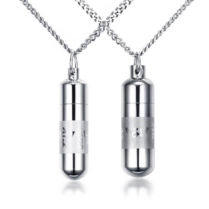 Wholesale Stainless Steel Six Words of Truth Lovers Pendant
