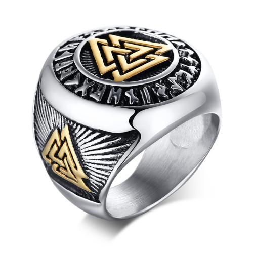 Wholesale Stainless Steel Fashion Trend Rings for Men