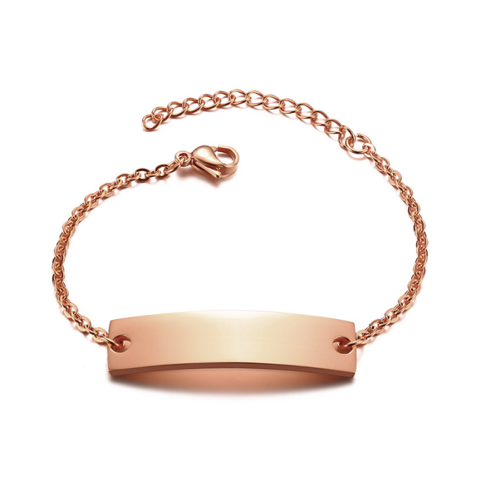 Stainless Steel Womens Blank Bracelets Wholesale