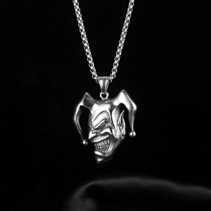 Wholesale Stainless Steel Clown Pendant