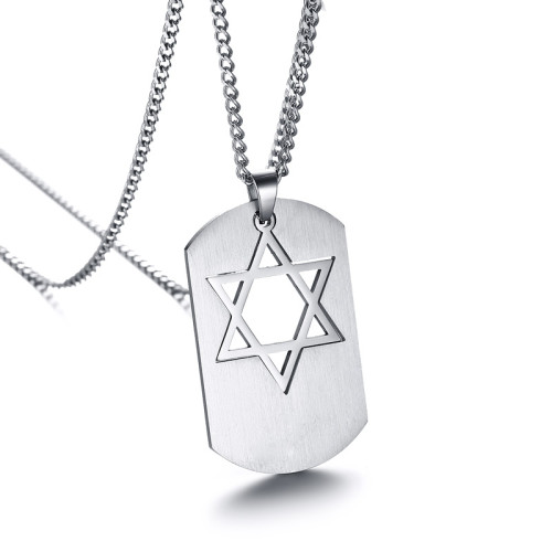 Wholesale Stainless Steel Mens Dog Tag Necklace
