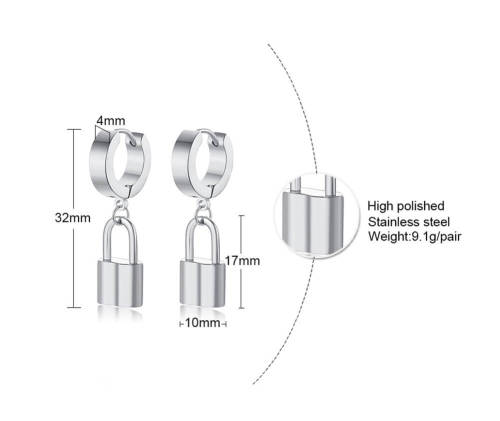 Wholesale Stainless Steel Huggie Hoop Earrings