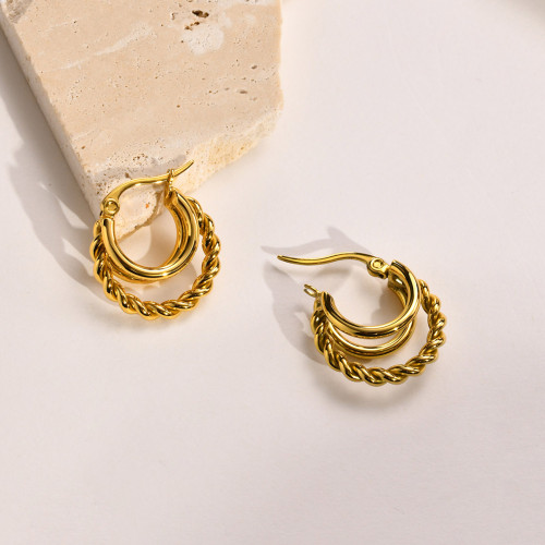 Wholesale Stainless Steel Hoop Earrings