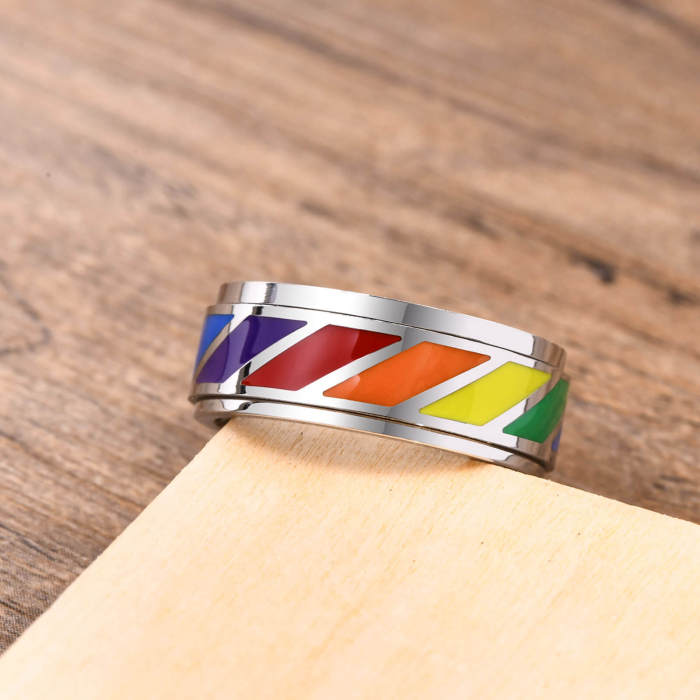 Wholesale Stainless Steel Rotatable Ring