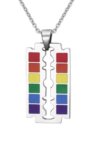 Copy Wholesale Stainless Steel Layered Necklace