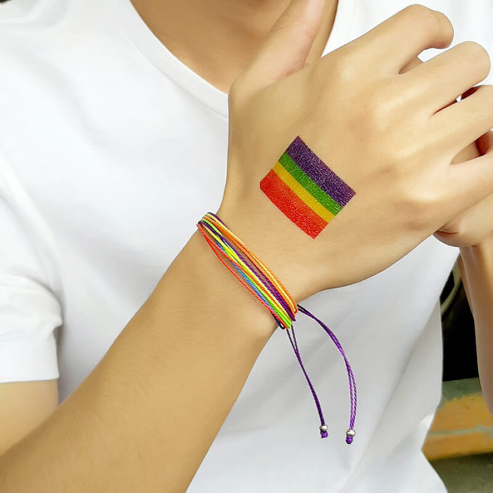 Wholesale Handmande Rainbow Bracelet