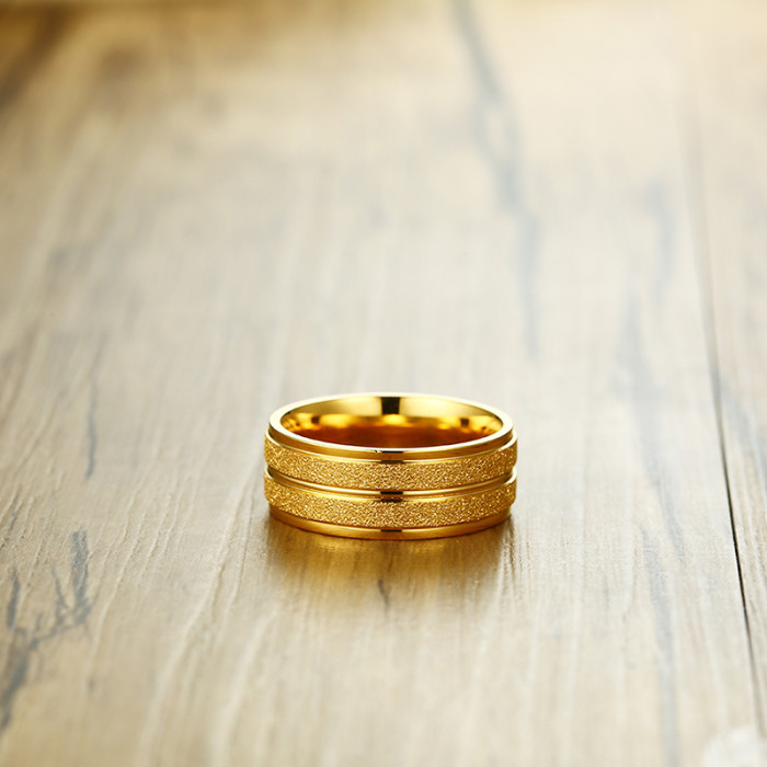 Wholesale Stainless Steel Simple Mens Rings