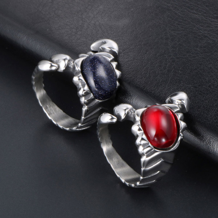 Wholesale Stainless Steel Mens Scorpion Shaped Ring