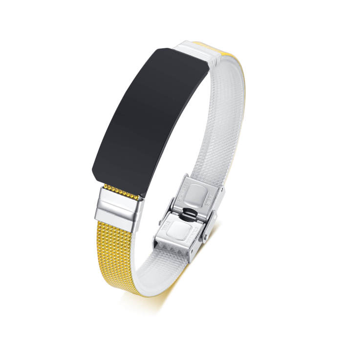 Wholesale Stainless Steel Engravable Bracelet