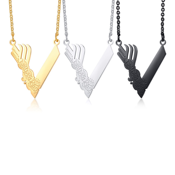 Wholesale Stainless Steel Viking Necklace
