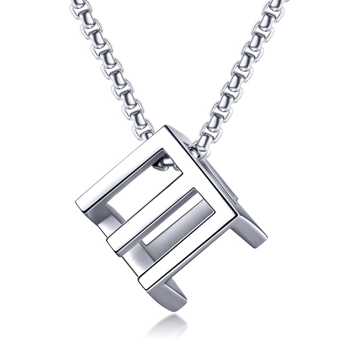 Wholesale Stainless Steel Love Rubik's Cube Pendant