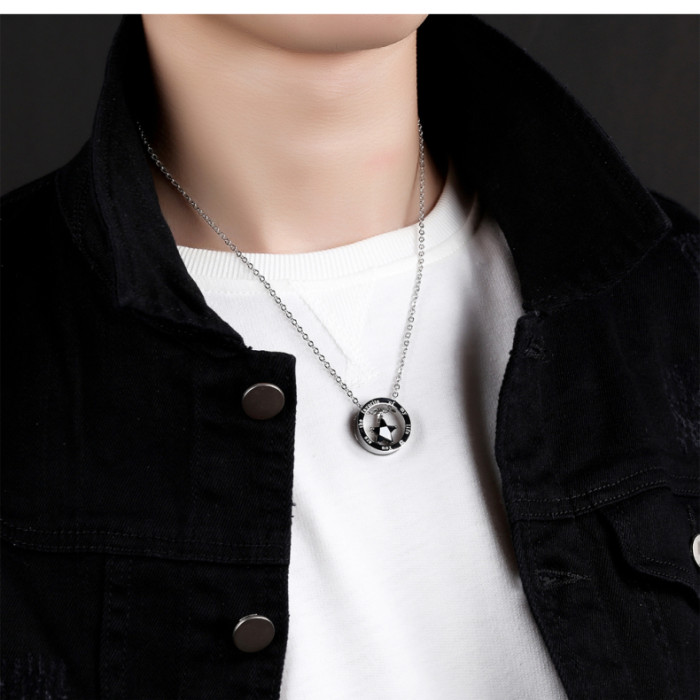 Wholesale Stainless Steel Boyfriend and Girlfriend Necklaces