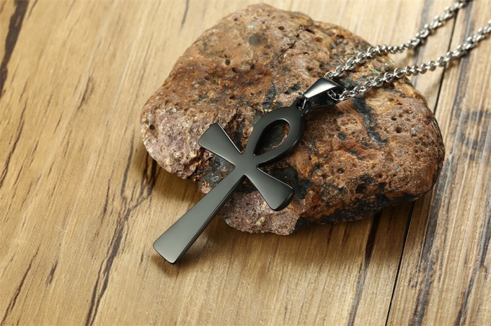 Wholesale Stainless Steel Black Anka Cross for Sale