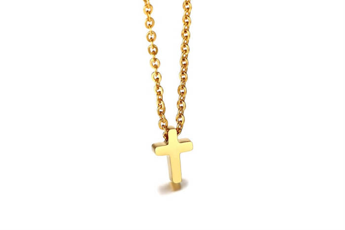 Wholesale Women Stainless Steel Cross Necklace