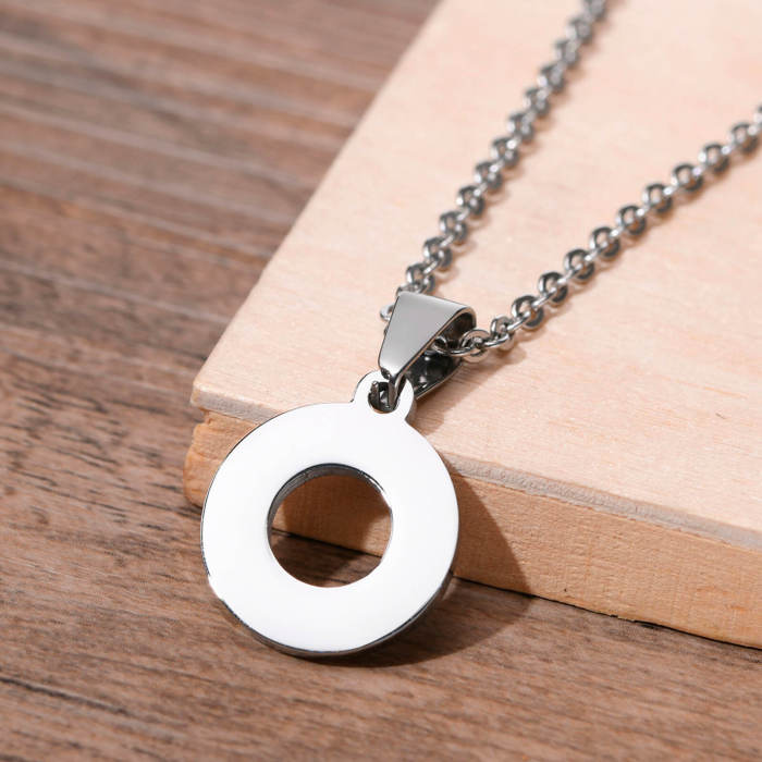 Wholesale Stainless Steel Rainbow Necklace