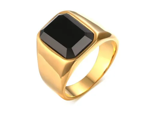 Wholesale Stainless Steel Jewellery Ring with Agate