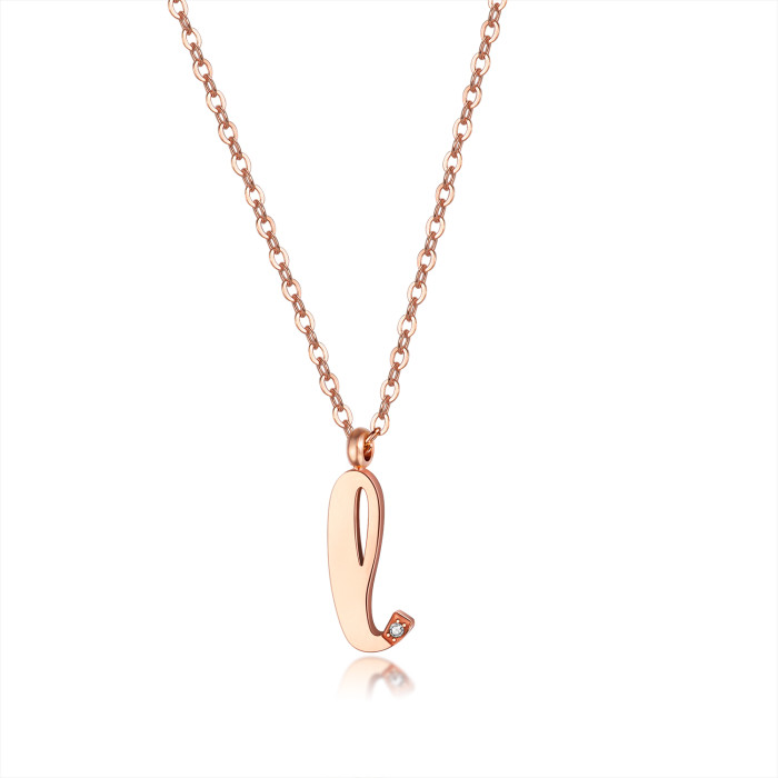 Wholesale Stainless Steel Letter Necklace Online Shopping