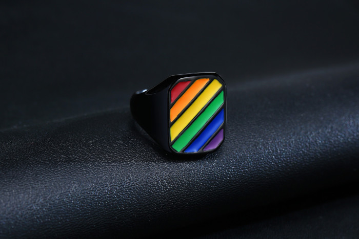 Wholesale Stainless Steel Black Rings