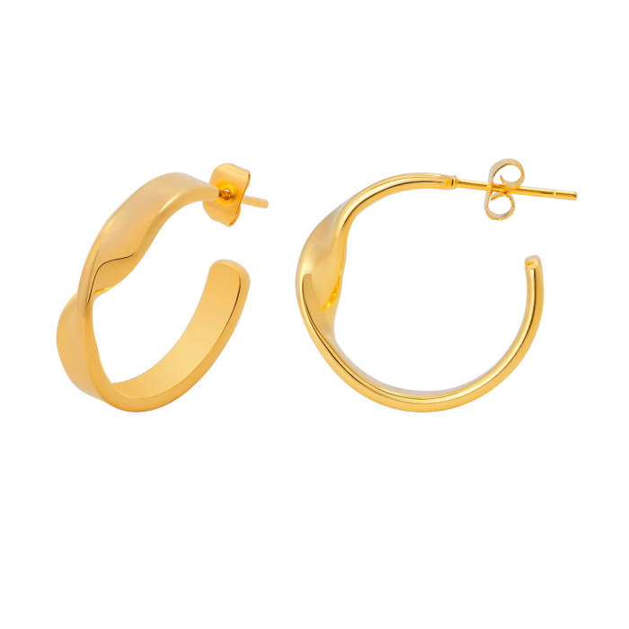 Wholesale Stainless Steel Hoop Earrings