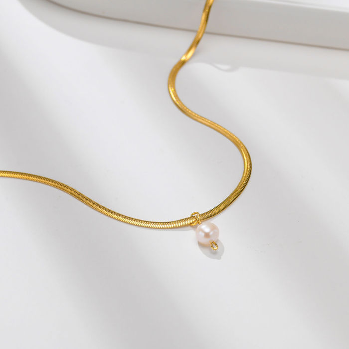 Wholesale Stainless Steel Snake Chain Necklace