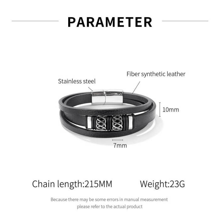 Wholesale Leather Bracelet for Mens
