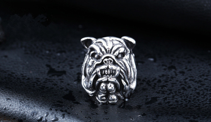 Stainless Steel Bulldog Skull Jewelry for Sale