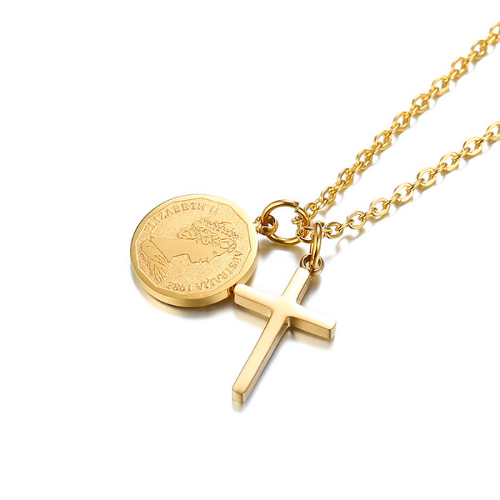 Wholesale Stainless Steel Womens Fashion Pendant Necklaces
