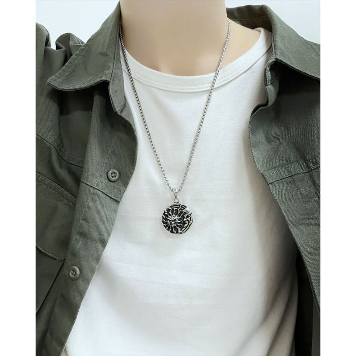 Wholesale Stainless Steel Mens Pendant Necklace
