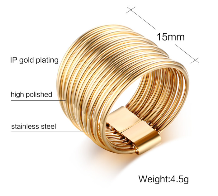 Wholesale Steel Rings for Women