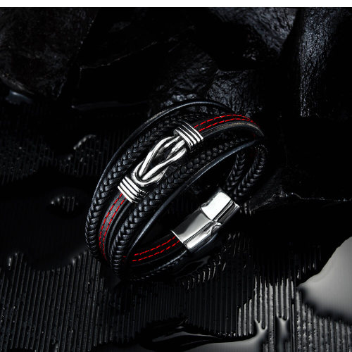 Wholesale Leather Bracelet with Knot