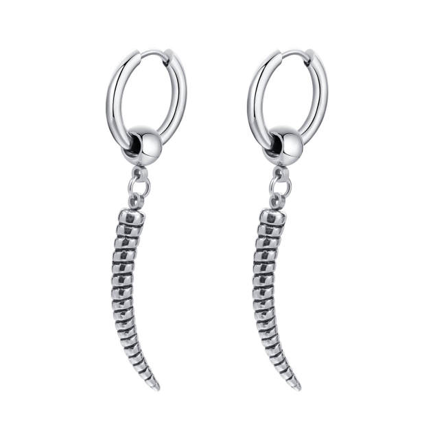 Wholesale Men's Hip Hop Fashion Earrings