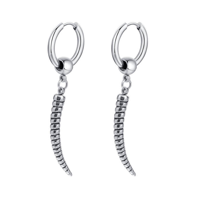 Wholesale Men's Hip Hop Fashion Earrings