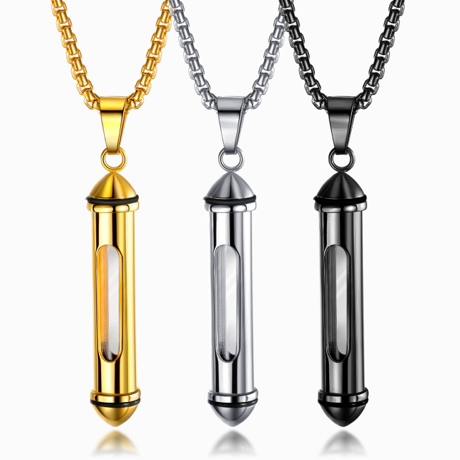 Wholesale Stainless Steel Memory Glass Cremation Jewelry Pendant