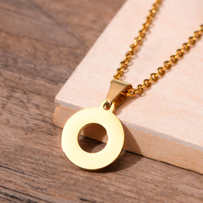 Wholesale Stainless Steel Rainbow Necklace
