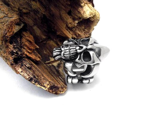 Wholesale Stainless Steel Bikers Skull Rings