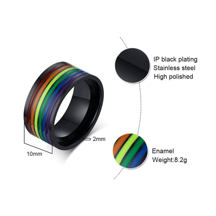 Wholesale Stainless Steel Like a Rainbow Ringtone