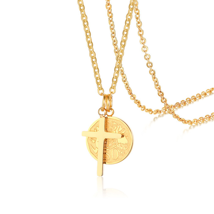 Wholesale Stainless Steel Womens Fashion Pendant Necklaces