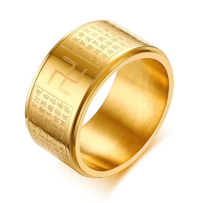 Wholesale Stainless Steel Spinner Cool Rings for Men
