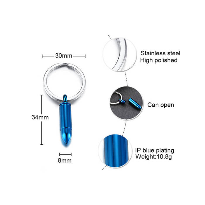 Wholesale Cool Keychains Stainless Steel