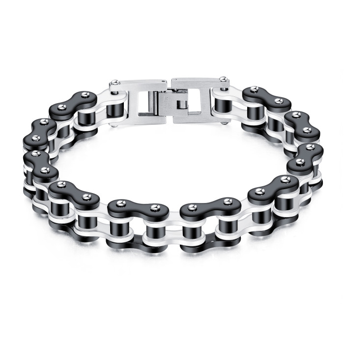 Wholesale Stainless Steel Bicycle Chain Llink Bracelet