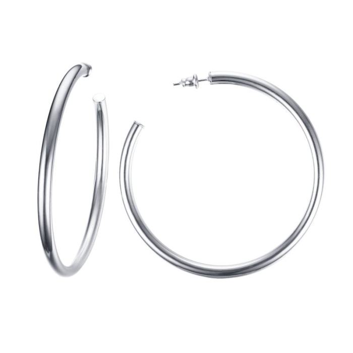 Big Fashion Stainless Steel Earrings Wholesale