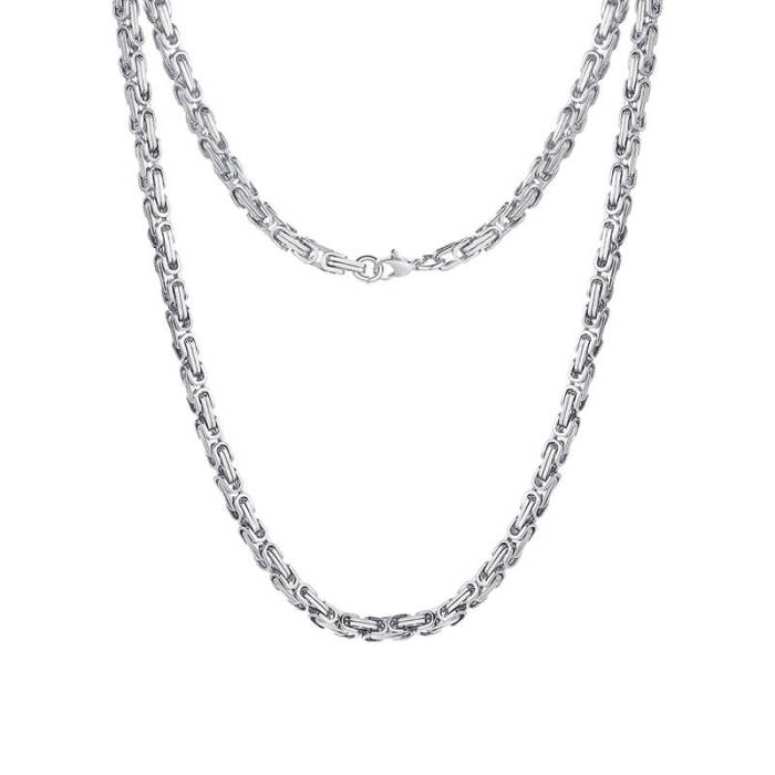 Wholesale Stainless Steel Byzantium Necklace