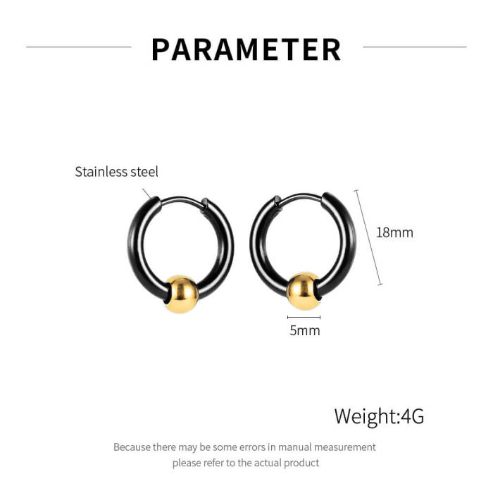 Wholesale Stainless Steel Hoop Earrings