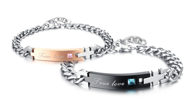 Wholesale Stainless Steel Couple Bracelets