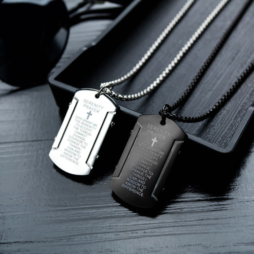 Wholesale Stainless Steel Pendant with Bible Verse