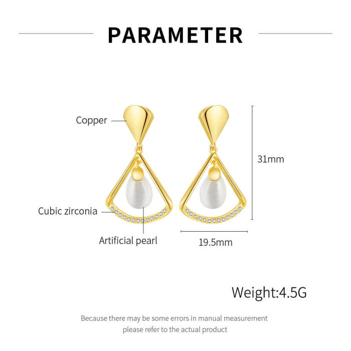 Wholeslae Brass Stud Earrings