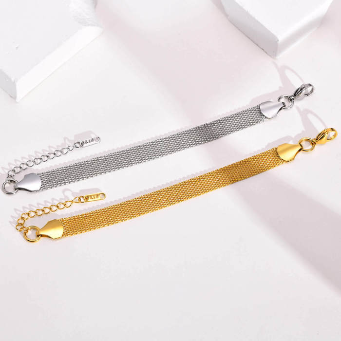 Wholesale Stailess Steel Mesh Bracelet