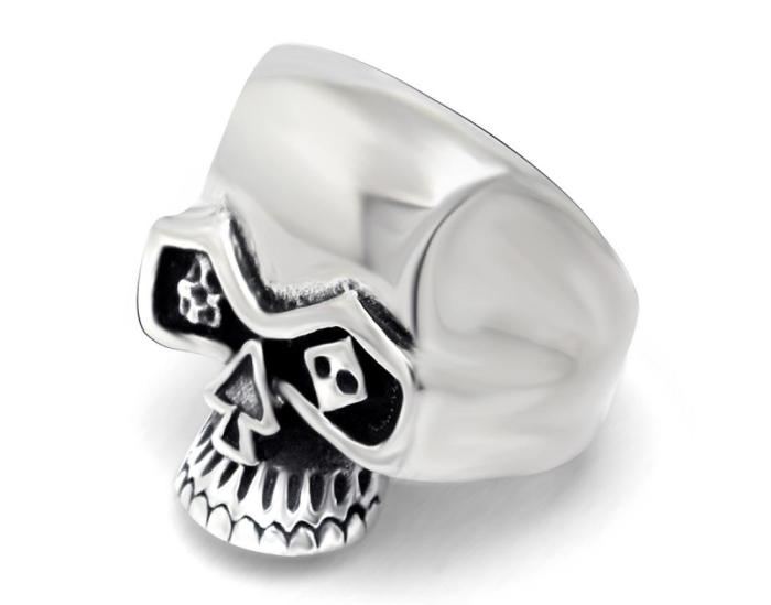 Wholesale Stainless Steel Skull Ring for Women