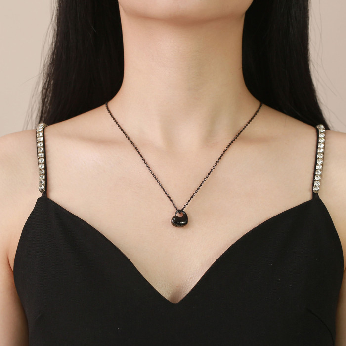 Wholesale Stainless Steel Heart-shaped Urn Pendant