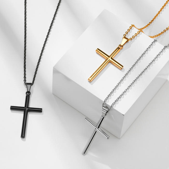 Wholesale Stainless Steel Cross Necklaces